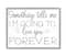 Stupell Industries Love You Forever Quote Wall Art in Gray Frame